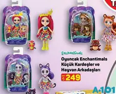 ENCHANTİMALS OYUNCAK KÜÇÜK KARDEŞLER VE HAYVAN ARKADAŞLARI indirimli fiyat ENCHANTİMALS OYUNCAK KÜÇÜK KARDEŞLER VE HAYVAN ARKADAŞLARI fiyat ve kampanya bilgisi